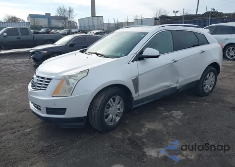 2016 Cadillac Srx Luxury Collection z USA, uszkodzony, nr VIN 3GYFNBE33GS508373